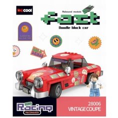 Конструктор DeCool 28006 Техника Ретро Седан 312 деталей Jisi Bricks (Decool)