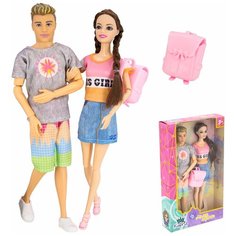 Кукла Miss Kapriz YSST888-27B Милая парочка в кор.