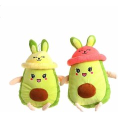 Мягкая игрушка Авокадо , в панамке, с ушами Denco Store
