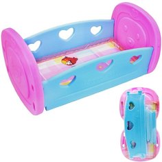 Кроватка для куклы GermessPlast пластик, для детей от 3 лет (GMP-012)