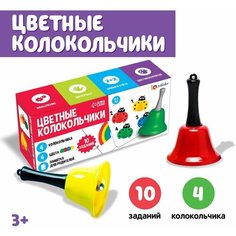 Обучающая игра IQ-ZABIAKA "Цветные колокольчики", развитие мышления и моторики