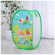Корзина для игрушек «Взлетаем!» 57х34х34 см Школа талантов