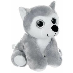 Мягкая игрушка ABtoys "Домашние любимцы", Собачка Хаски, 15 см (M4878)