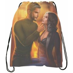 Мешок для обуви Kлуб Poмaнтики: Дecять жeлaний Coфи № 10 Bugrikshop