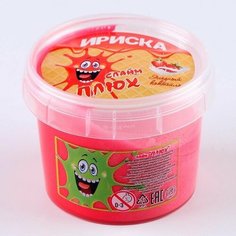 Слайм Ириска, контейнер 100 г, ягодный коктейль Нет бренда