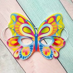 Кукольный театр ЛазерПРО Кукольный театр. Маска "Бабочка"