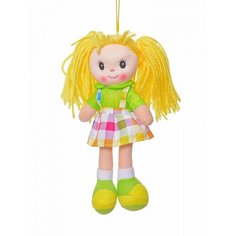 Мягкая игрушка Кукла Лиза в зеленом платье 20 см, 1 шт. Нет бренда