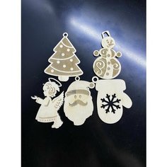 Заготовки для поделок «Елочные игрушки» Hand Made With Love by Garusenko