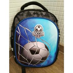 Рюкзак для мальчика, школьный детский портфель, Футбол + брелок В подарок Китай