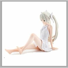 Аниме фигурка Касугано Сора сидя в платье. "Связанные небом" / "Yosuga No Sora" 10 см Нет бренда