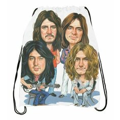 Сумка-мешок для обуви Led Zeppelin, Лед Зеппелин №1 Migom