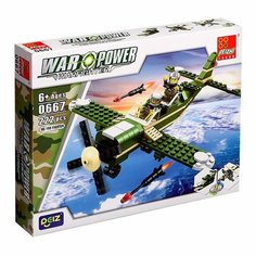 Конструктор 4 в 1 Военные «Солдаты», 4 вида микс Peizhi