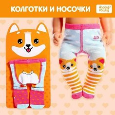 Одежда для пупса Корги, колготки с носочками Made in China