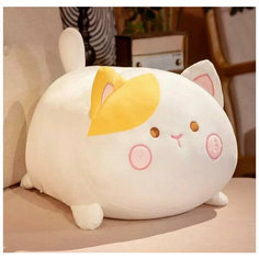 Мягкая игрушка подушка Котик 35 см Китай