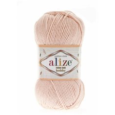 Пряжа Alize Cotton gold hobby (Ализе Коттон голд хобби) 1 шт 382 телесный 55% хлопок, 45% акрил 165 м, 50г