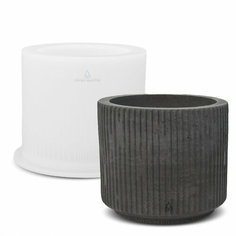 Силиконовый молд - Контейнер/подсвечник ребристый, d8см Epoxy Master