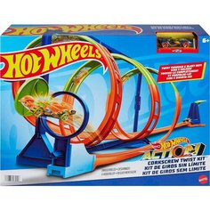 Игровой набор Hot Wheels с игрушечной машинкой, набор треков с тройной петлей HMX41