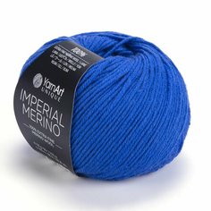 Пряжа YARNART Imperial Merino YarnArt, васильковый - 3342, 100% мериносовая шерсть Extra fine, 10 мотков, 50 г, 100 м.