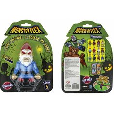 Фигурка-тянучка антистресс "MONSTER FLEX серия 5", высота 15 см, ассорти 14 видов, 1TOY, Т22511, 14 штук, 665212