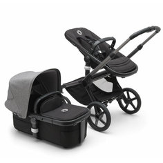 Коляска 2 в 1 Bugaboo Fox 5 Graphite/Midnight Black/Grey Melange