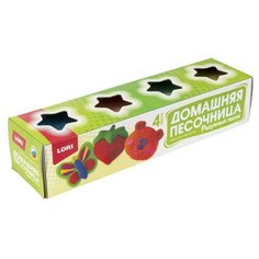 Песок радужный. Набор из 4 цветов по 140 гр Пт-017 Lori