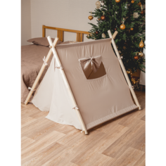 Палатка детская игровая домик для детей светлая ООО "авис"