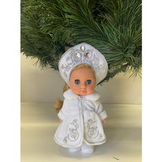 Кукла Новогодняя Малышка Соня Снегурочка, 22 см Весна