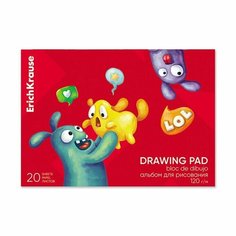 Альбом для рисования на клею "Jolly Friends", А4, 20 листов Top Market