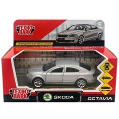 Модель OCTAVIA-SL Skoda Octavia Серебристый Технопарк в коробке