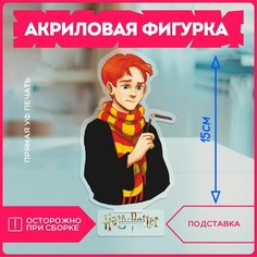 Акриловая фигурка для дома Гарри поттер Рон гп Harry Potter hp hogwarts v15 Krasnikova
