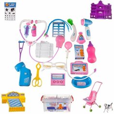 Игровой набор ABtoys Маленький доктор Набор доктора в чемодане х2шт