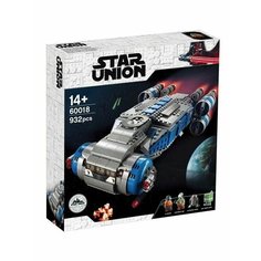 Конструктор Шаттл "Транспортный корабль Сопротивления I-TS" 932 детали Пластмастер