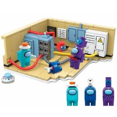 Конструктор Among Us 6+ 256 деталей No. 707, игрушка конструктор Нет бренда