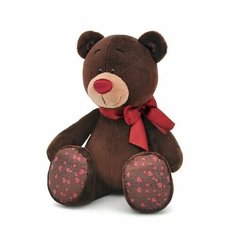 Мягкая игрушка Медведь Choco сидячий 20 см, Choco&Milk Chocomill