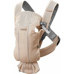 Рюкзак-Кенгуру для новорожденных BabyBjorn Mini Mesh жемчужно-розовый 0210.01