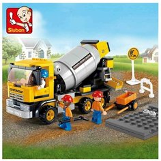 Конструктор Бетоновоз (292 детали) M38-B0550 Sluban