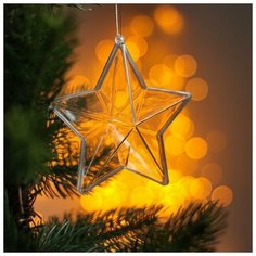 Заготовка - подвеска, раздельные части «Звёздочка», размер собранной: 10 см Noname