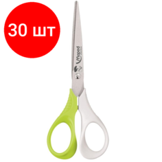 Комплект 30 штук, Ножницы Maped SHAPE 160 мм для левшей эргом. ручки цвет ассорти,476510