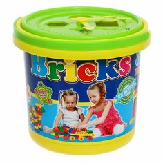 Конструктор BRICKS №32, в ведре Amin