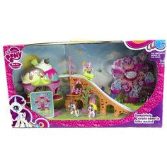 Игровой набор My Loveing Pony Замок со светом и звуком кукольный домик дом для пупсиков дом для пони Babystyle