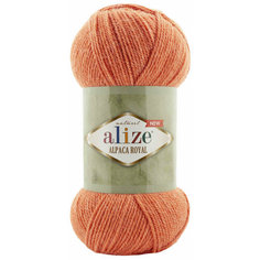 Пряжа Alize Alpaca Royal NEW манго (692), 55%акрил/30%шерсть/15%альпака, 250м, 100г, 1шт