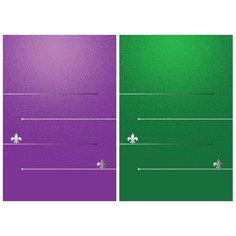 Блокнот 40л, А7, линейка, скрепка Noname