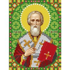 Набор для вышивания чешским бисером Светлица икона Св Тимофей 12*16см