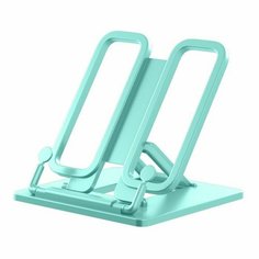 Подставка для книг ErichKrause Base, Pastel Mint, пластик, мятная (комплект из 4 шт)