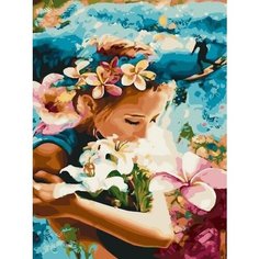 Картина по номерам Цветочная фея 40х50 см Hobby Home