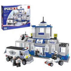 Конструктор «Полицейский участок», 449 деталей Keyixing