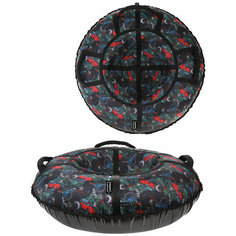 Тюбинг X-Match Люкс Гонки 100см многоцветный во8427-1