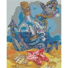 Алмазная мозаика картина Морской пейзаж 35*43,5см Diamant