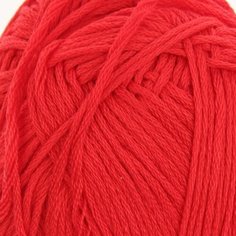 Пряжа "Весенняя" 100% мерсеризованный хлопок 250м/100гр (06-Красный) , 2 шт. Пехорка