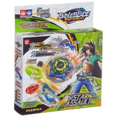 Настольная игра Junfa Волчок Battle blade Star Assault Camil с пусковым устройством,19х23х5 см F6133/Camil